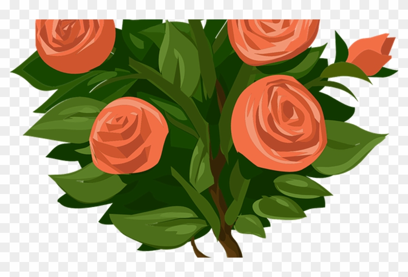 Moving Clip Art Flower Bouquet Gardening Flower And - Shrubs Plants Rose Clipart #1207118