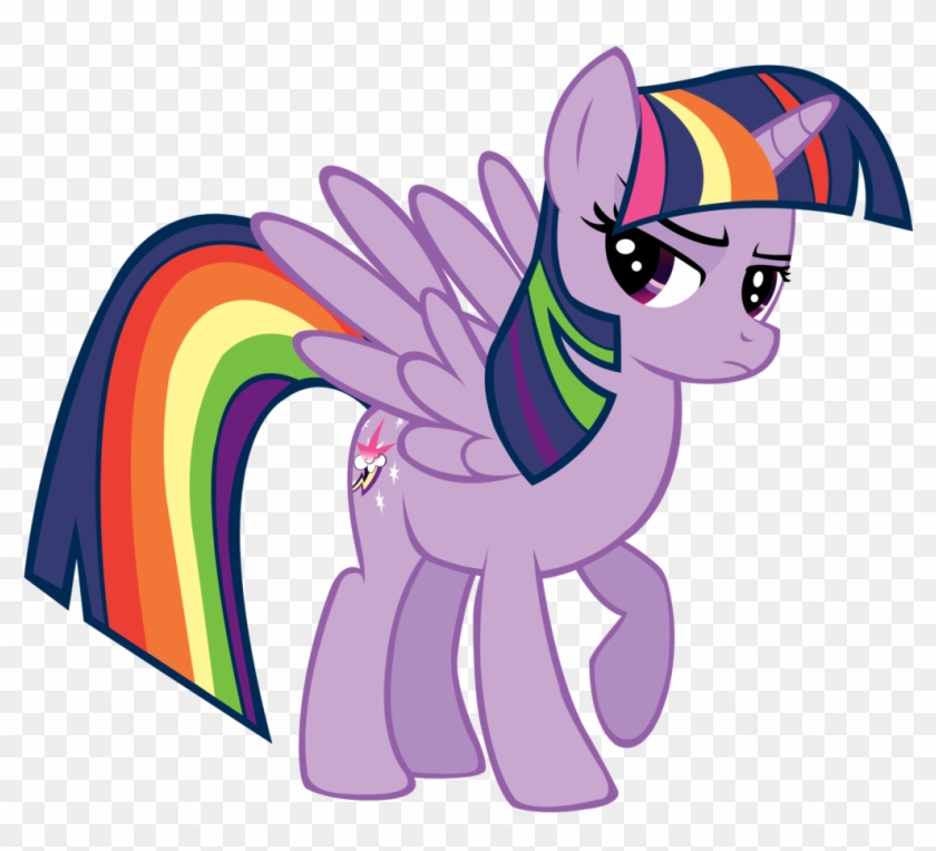 Jlryan, Fusion, Hilarious In Hindsight, Pony, Rainbow - Twilight Sparkle Alicorn Cutie Mark #1207390