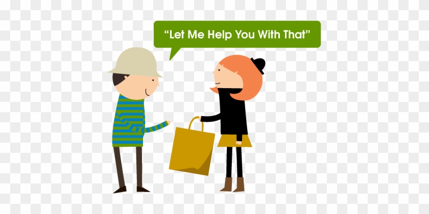 Helping Customers - Illustration #1207394