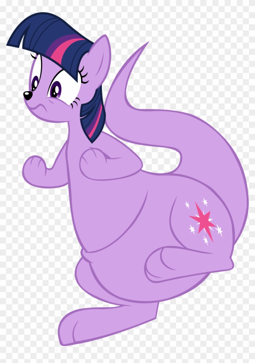 Twilight Sparkle Rainbow Dash Pony Kangaroo The Twilight - Twilight Sparkle Kangaroo #1207402
