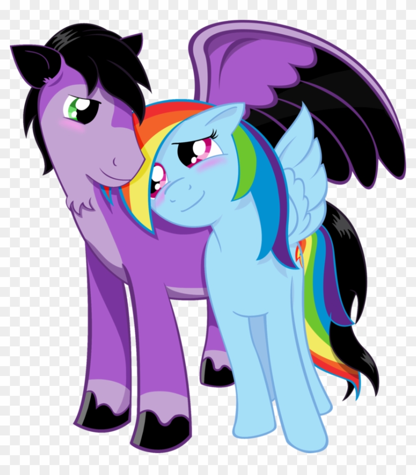 Skywind And Rainbow Dash - Rainbow Dash And Skywind #1207433