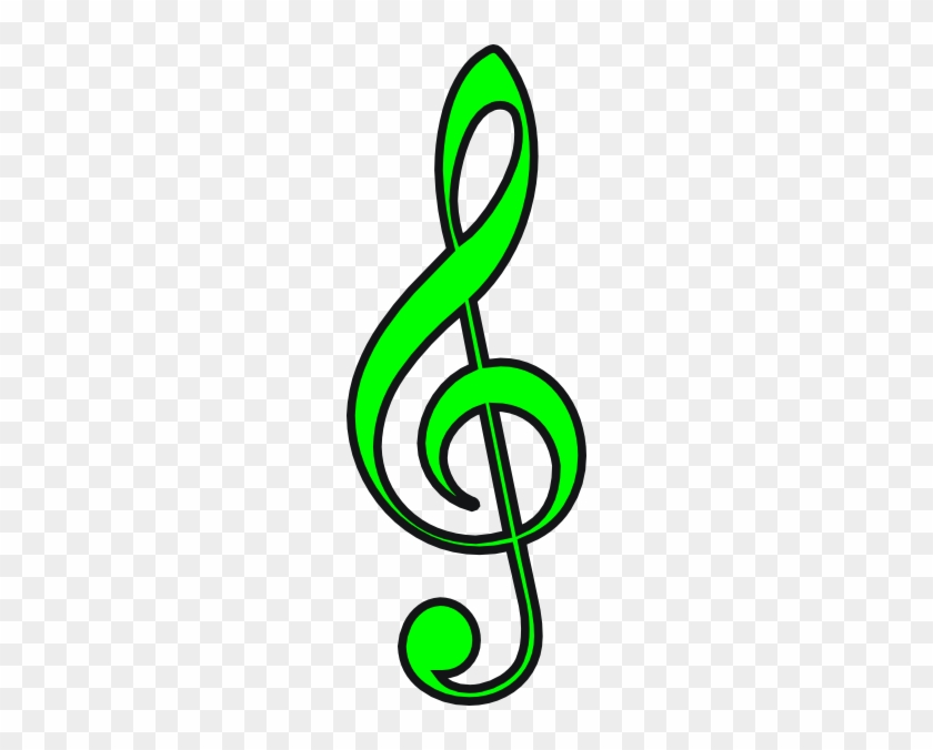 Shamrock Treble Clef #1207456