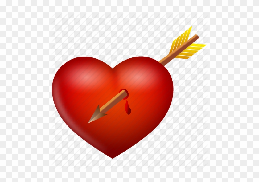 Valentines Day Icons - Arrow Heart #1207506