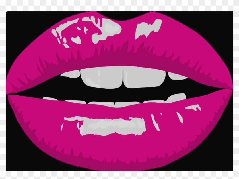 Free Vector Graphic - Red Lips Lips Clipart Transparent Background #1207584