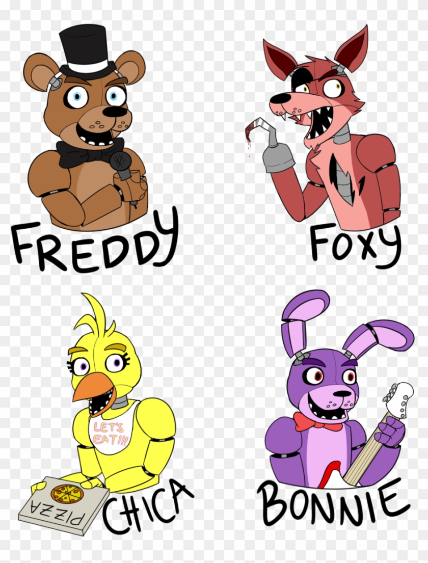 Fnaf Stickers By Feraiigatrs Fnaf Stickers By Feraiigatrs - Five Nights At Freddy's #1207660