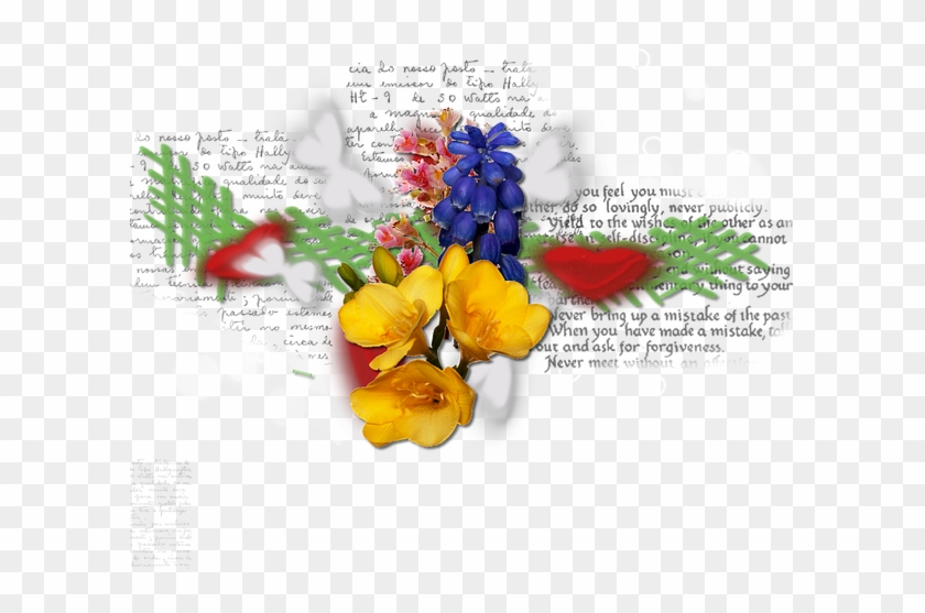 Cluster, Butterflies, Element, Flowers, Tag, Scrapbook - Scrapbook Cluster Png #1207702