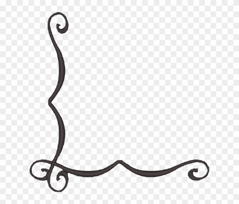 Pin Scroll Design Clip Art - Simple Corner Borders Png #1207732