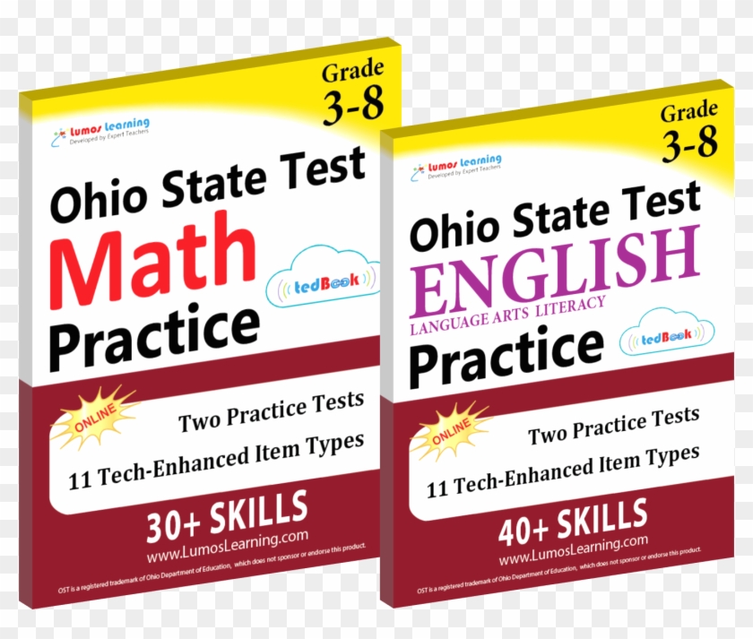 Ohios State Tests In English Language Arts Mathematics - Act Aspire Test Prep: Grade 4 English Language Arts #1208037