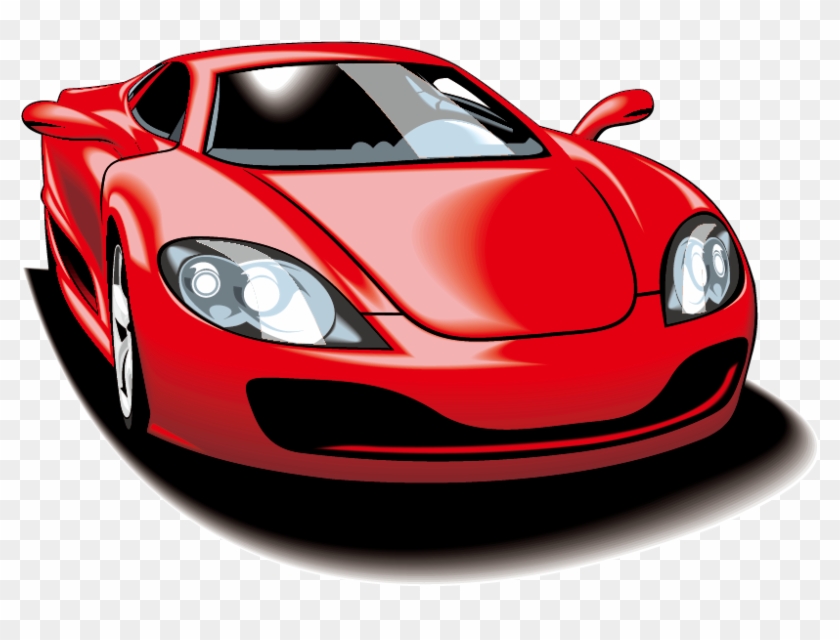 Sports Car Vector Motors Corporation Clip Art - Carro Vermelho Ideal Camiseta #1208085