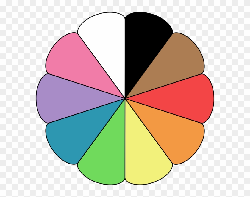 Edited Colour Wheel Clip Art At Clker - Geometry #1208142