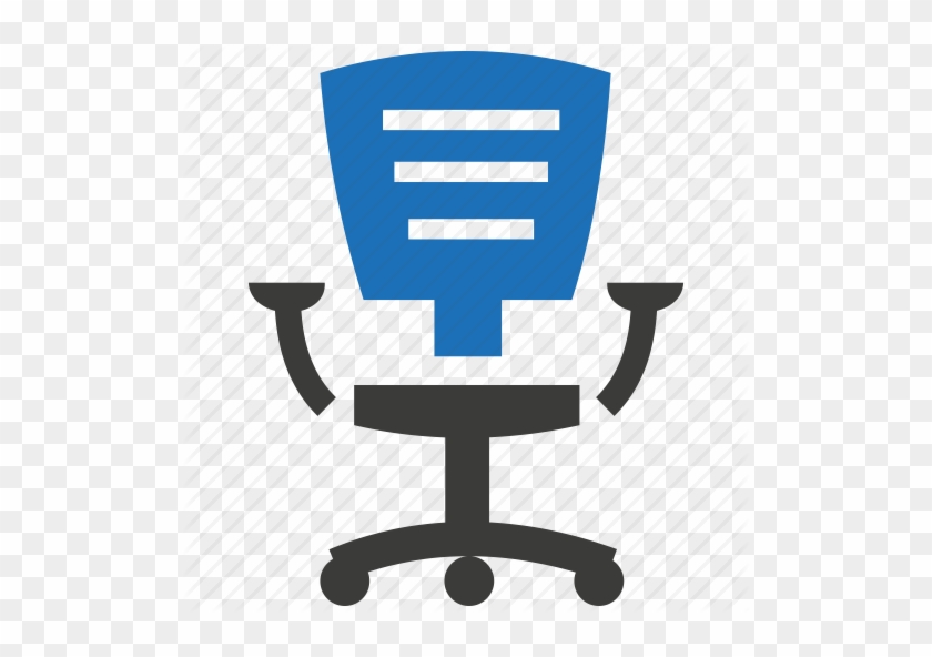 Creative Objects Office Seat Shape Sit Wood Icon Icon - Office Chair Logo Png #1208168