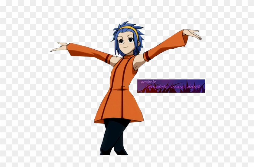 Fairy Tail ~ Levy Mcgarden By Caa-official - Levy From Fairy Tail - Free Transparent PNG Clipart Images Download