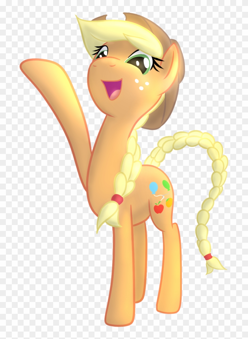 A Minor Variation Applejack -jackie By Etiluos - Cartoon #1208281