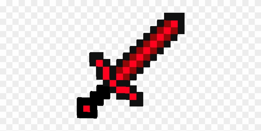 Laser Clipart Laser Sword - Obsidian Sword Minecraft #1208296