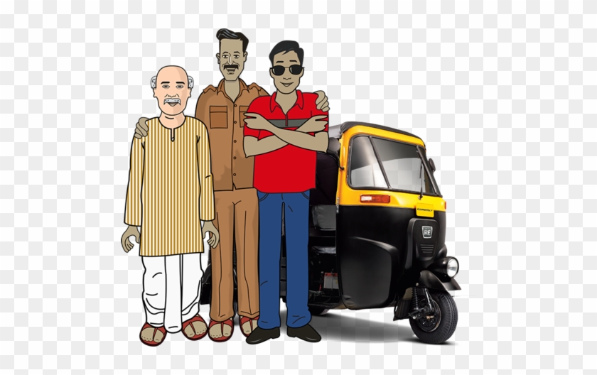 Bajaj Auto Rickshaw - Bajaj Auto Black #1208385