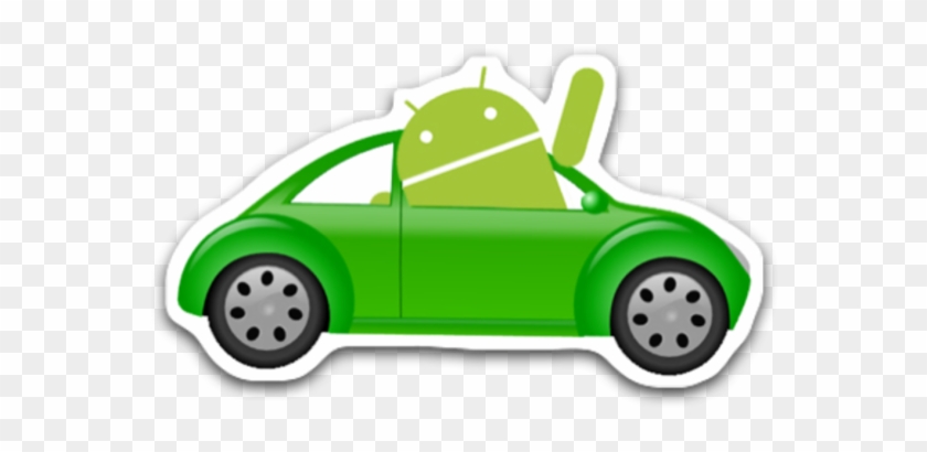 Android Auto Emoji - Free Download Cartoon Car #1208387