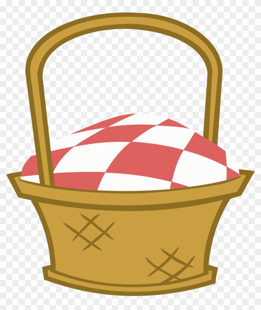 Images For Cartoon Picnic Basket - Little Red Riding Hood Basket Clipart #1208390