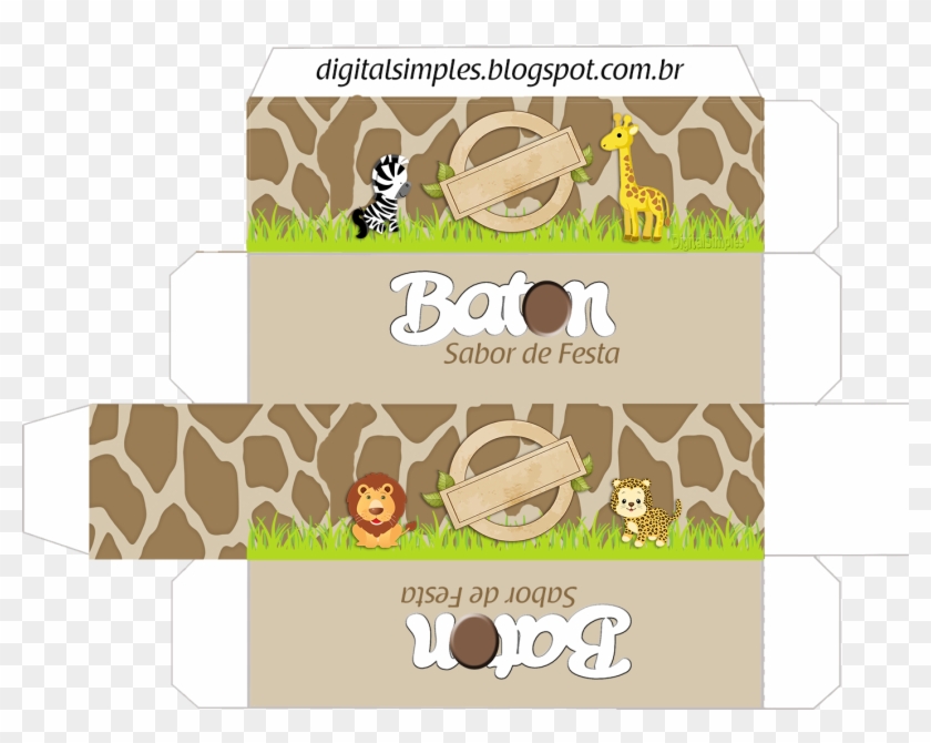 Digital Birthday Kit Safari Boy Theme To Print - Zebra #1208412