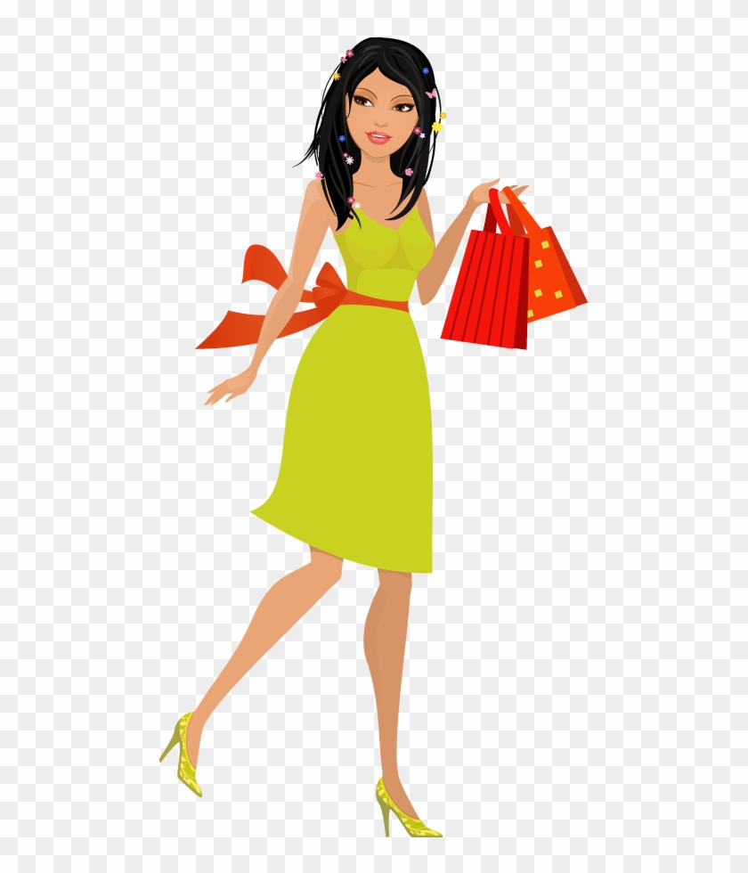 Pretty Woman Cartoon For Kids - Young Woman Cartoon Png - Free Transparent  PNG Clipart Images Download