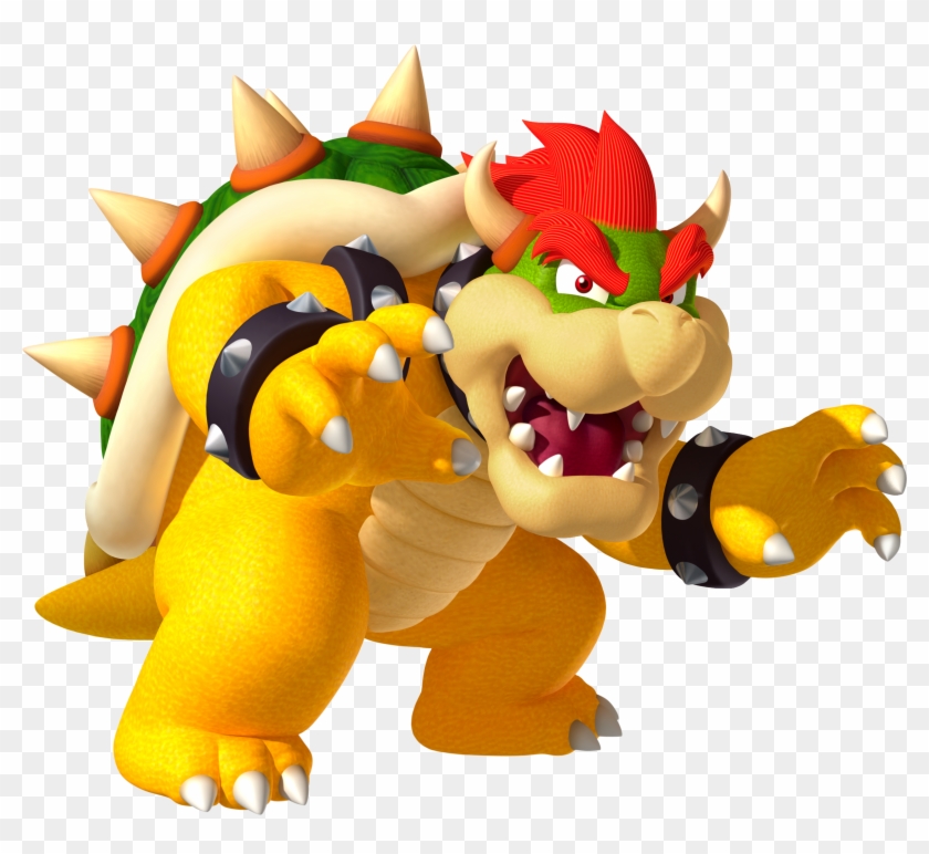 Fireball Clipart Bowser - Malo De Mario Bros #1208459