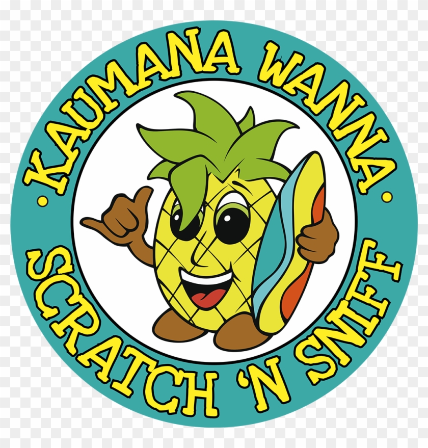 Pineapple Whiffer Stickers Scratch & Sniff Stickers - Whiffer Sniffers Kaumana Wanna Smellya Scented Backpack #1208470