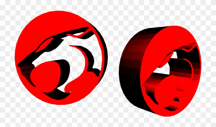 3d Thundercats Logo By Pineapple-tiger - Circle #1208475