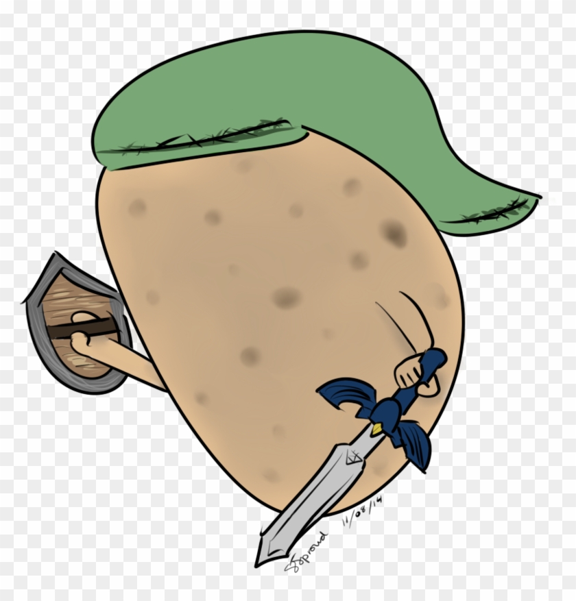 Potato Link By Linkage92 - Digital Art #1208539