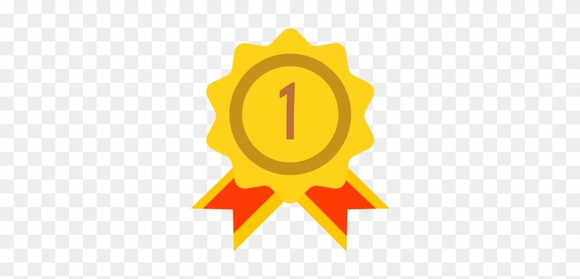 Gold Medal, Medal, Star Medal Icon - Medal #1208591