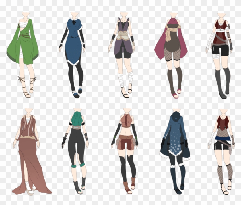 Naruto Oc Outfits #1208596