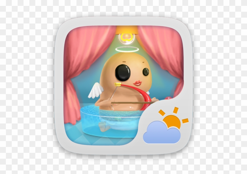 Cupid Theme Go Weather Ex - Cartoon #1208608