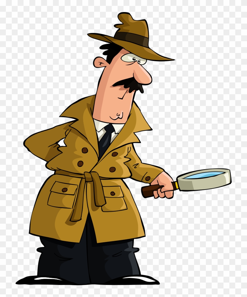Detective Royalty-free Clip Art - Inspector Clipart #1208670
