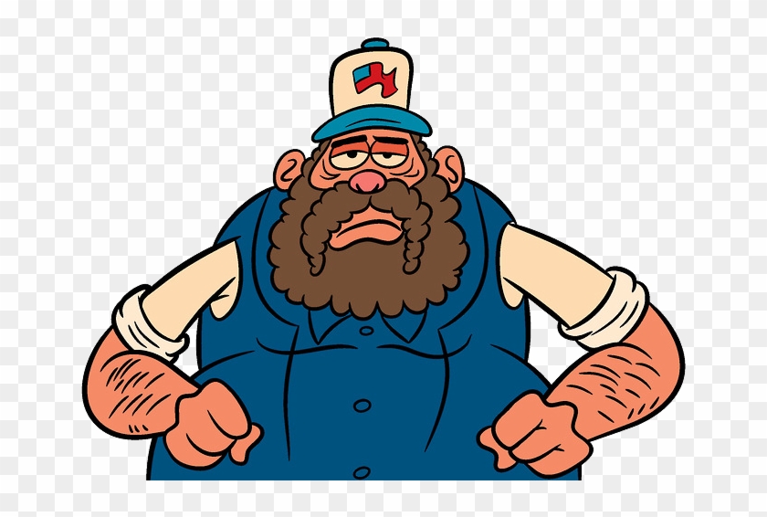 Truck Driver - Cartoon Truck Driver Png #1208839