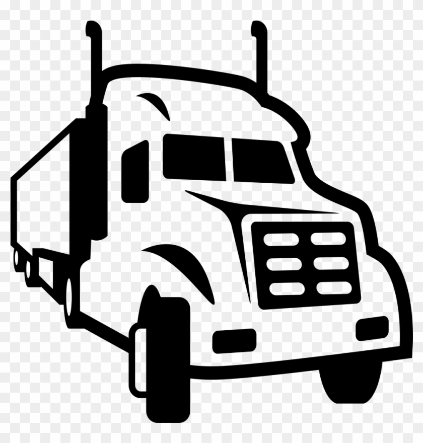 Emojione Bw 1f69b - Truck Driver Render Png #1208841