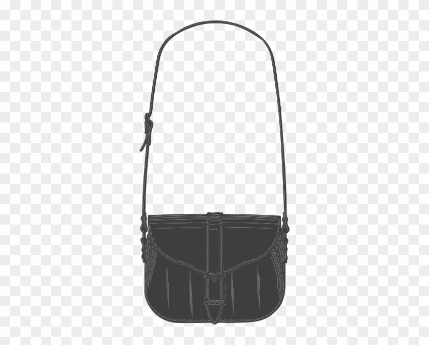 How To Set Use Gray Purse Svg Vector - Shoulder Bag #1208895