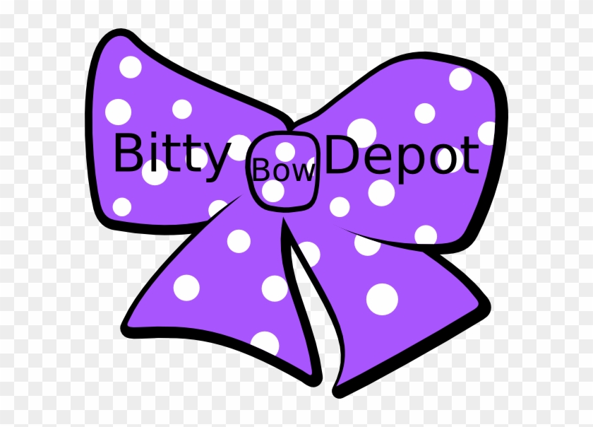 Clipart Poka Dots Bow #1208906