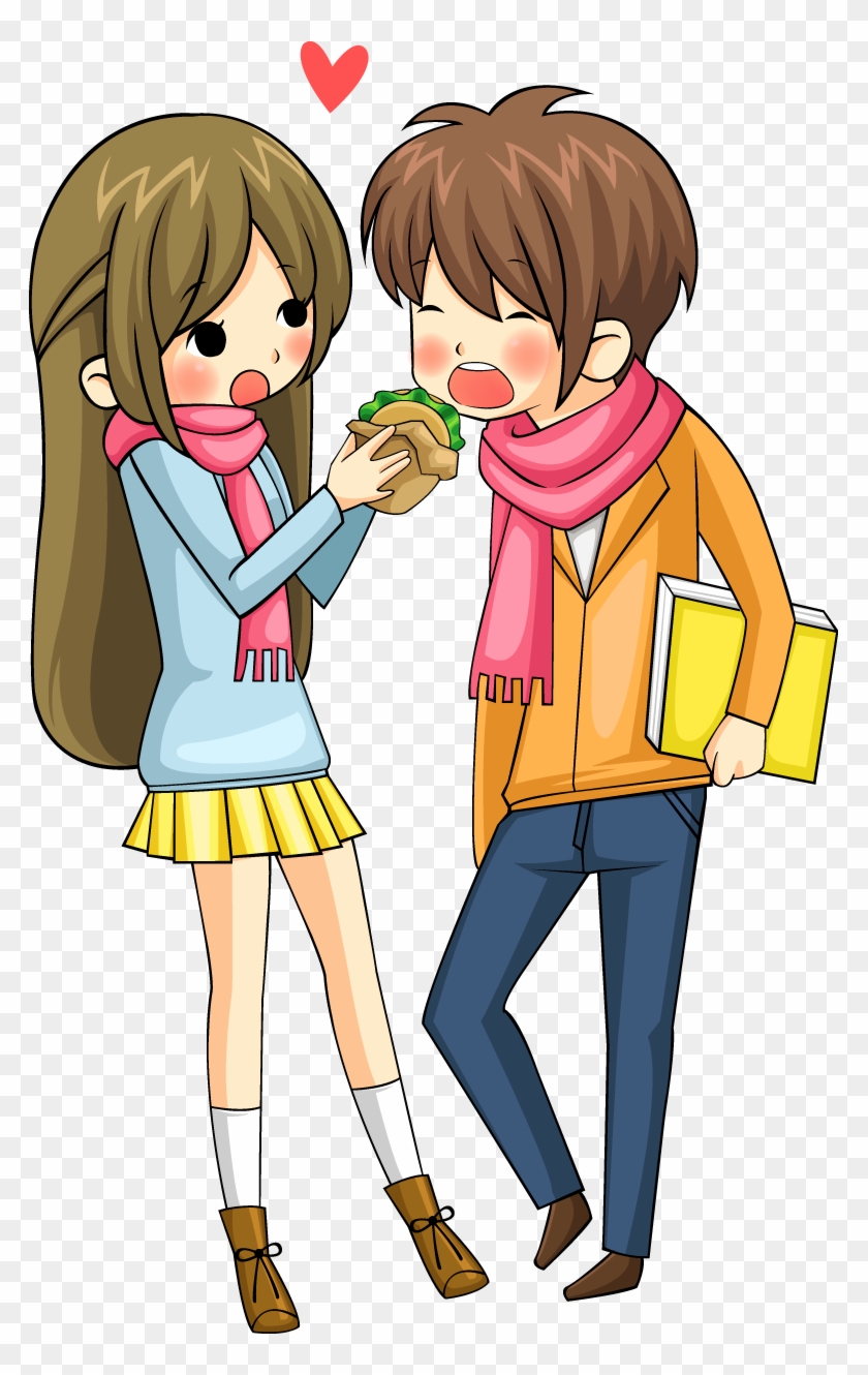 Girlfriend Boyfriend Cartoon - Boyfriend Png #1208922