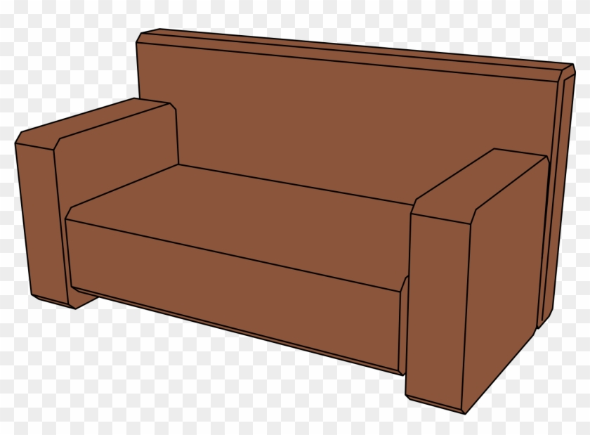 Couch Clipart Perspective - Couch #1208940