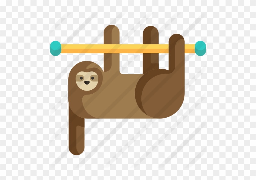 Sloth Clipart Table - Cartoon #1209030