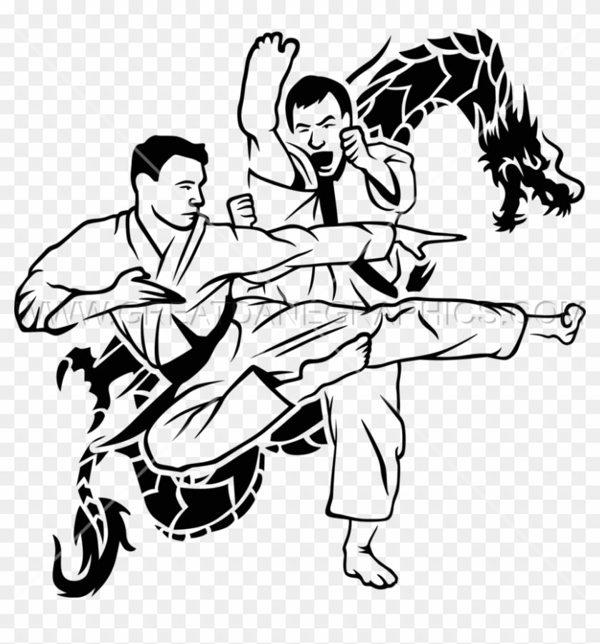 Karate - Brazilian Jiu-jitsu #1209133