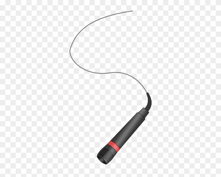 Mic Mic Mic Clip Art At Clker Com Vector Clip Art Online - Mike With Wire Png #1209139