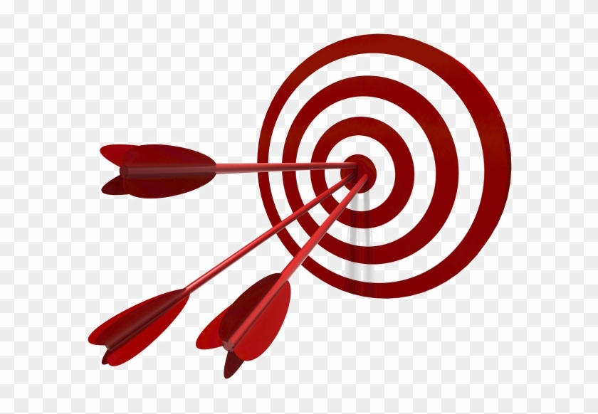 Arrows In Bullseye - Setting Goals God S Way #1209195