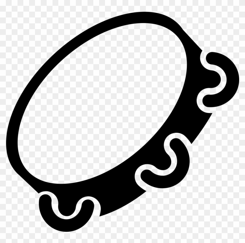 Tambourine Percussion Instrument Comments - Tambourine Icon Png #1209236