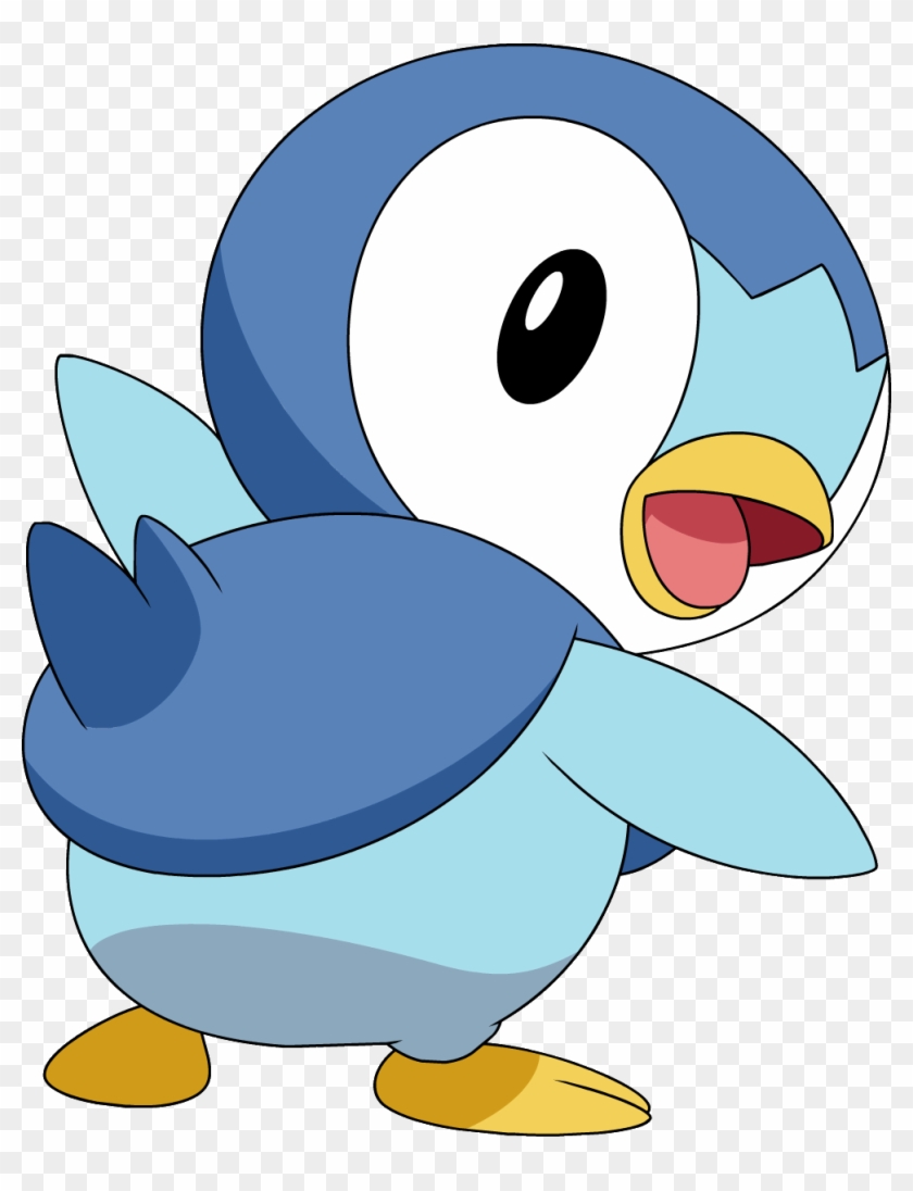 393piplup Dp Anime 3 - Piplup - Free Transparent PNG Clipart Images Download