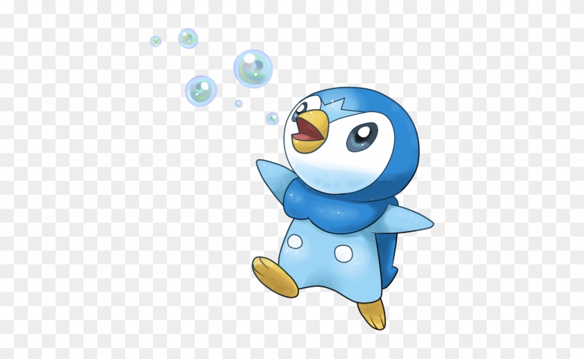 Piplup Used Bubble By Light-fox - Pokemon No Background Piplup #1209298