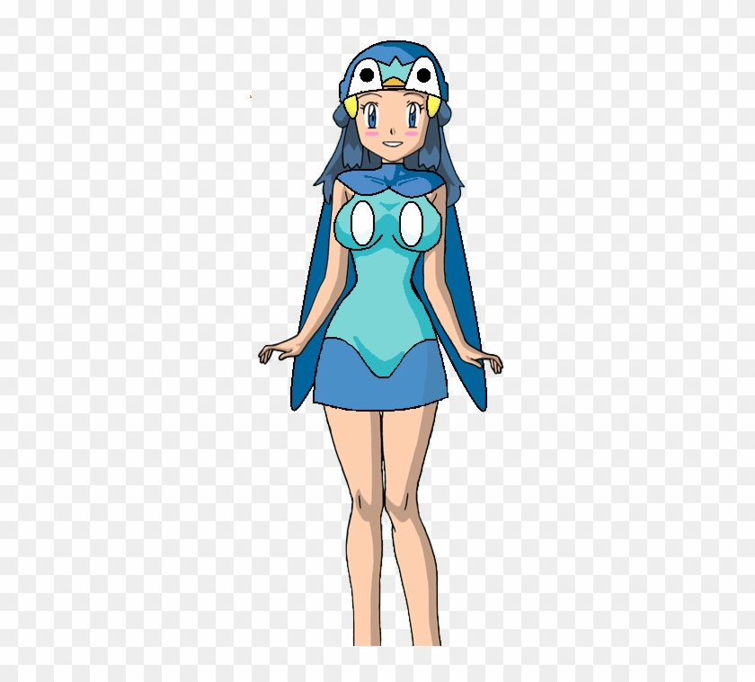 Free Pokemon Dawn Platinum Outfit - Dawn Piplup Outfit #1209394