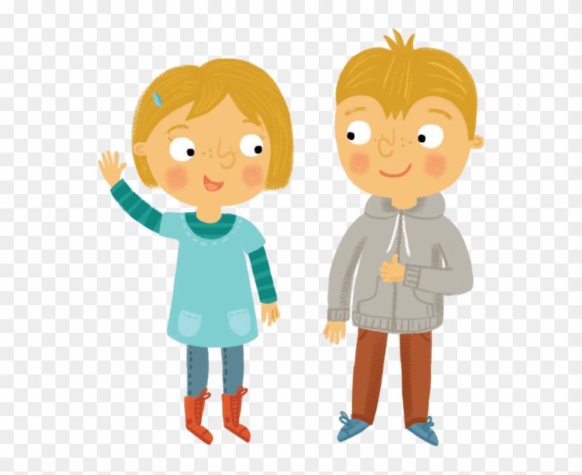People Greeting Each Other Clipart - Greeting Each Other Clipart #1209415