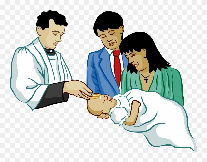 The Sacrament Of Baptism Sacraments Of The Catholic - Anointing With Chrism Baptism #1209421