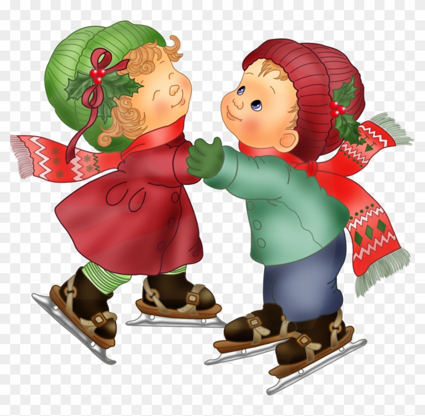 Christmas Clipart - Ice Skate #1209424