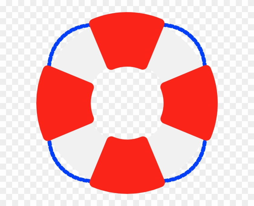 Life Preserver Clip Art At Clker - Life Guard Clip Art #1209427
