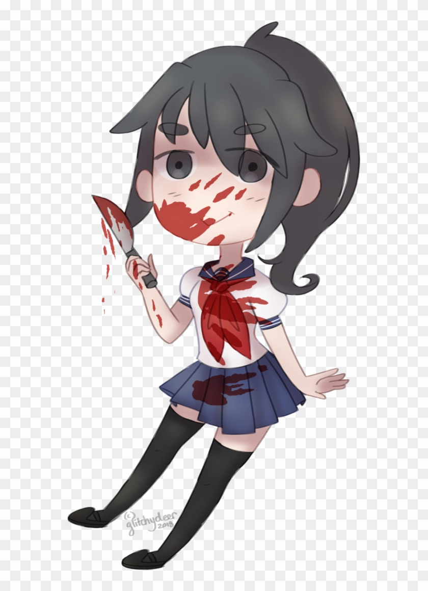 Chibi Yandere Chan By Mysticpastel - Chibi #1209438